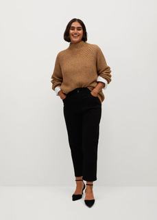 Трикотажный джемпер металлик - Amelia Mango