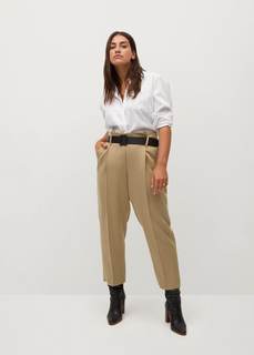 Укороченные брюки tapered fit - Fast Mango