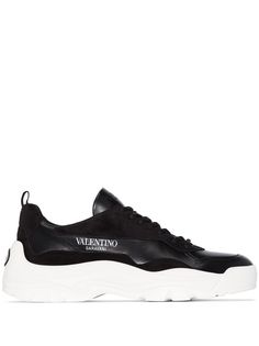 Valentino Garavani кроссовки на рельефной платформе