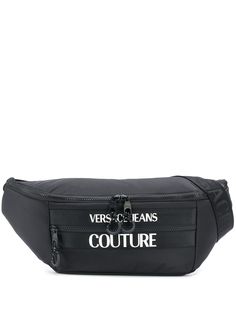 Versace Jeans Couture поясная сумка с логотипом