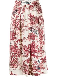 Zadig&Voltaire юбка с цветочным принтом