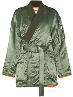 AMBUSH пальто-кимоно MA-1 Hybrid с поясом