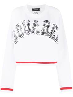 Dsquared2 толстовка свободного кроя с логотипом