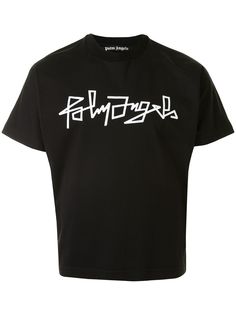 Palm Angels футболка с короткими рукавами и логотипом