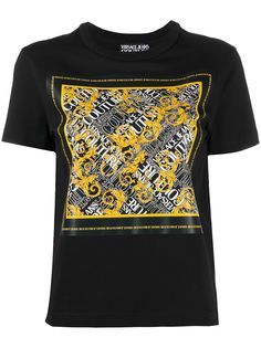 Versace Jeans Couture футболка с принтом Logo Baroque
