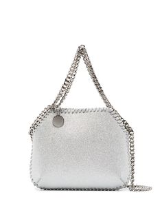 Stella McCartney мини-сумка на плечо с блестками
