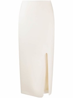 Jil Sander длинная юбка прямого кроя