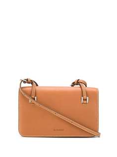 Jil Sander мини-сумка с тисненым логотипом