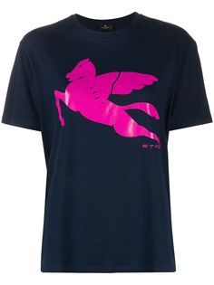 Etro футболка с логотипом