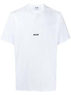 MSGM футболка с логотипом