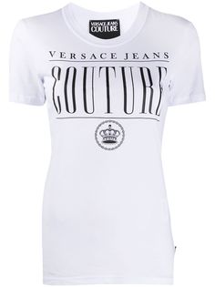Versace Jeans Couture футболка узкого кроя с логотипом