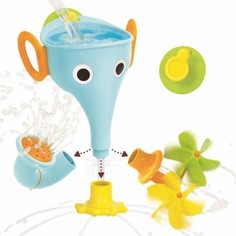 Игрушка для ванны "Веселый слон" Yookidoo, голубой