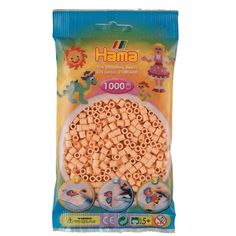 Hama Бусинки для термомозаики MIDI светлого телесного цвета. 1000 шт. 207-78