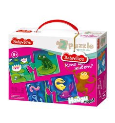 Пазл Десятое Королевство Baby Toys Кто где живет