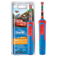 Зубная щетка Oral-B Cars электрическая D12.513K тип 3709+чехол, от 3 лет