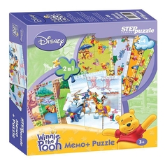 Пазл для малышей Step Puzzle Дисней Медвежонок Винни 2 в 1