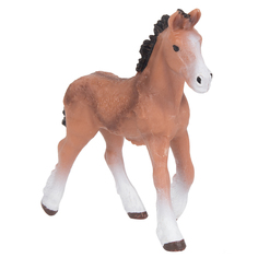 Фигурка Zoo Landia Лошади Ширский жеребенок