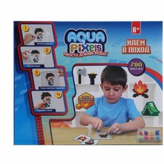 Набор для творчества 1Toy Aqua Pixels Идем в поход