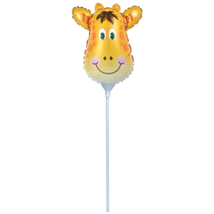 Шар фольгированный Action «Жираф», на палочке Action!
