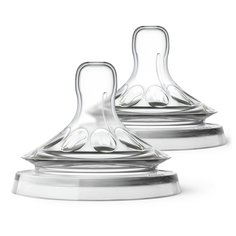 Соска Philips Avent Natural SCF046/27 для густых жидкостей, силикон, с 6 мес