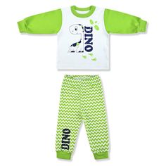 Пижама джемпер/брюки Leo Dino. Зиг-заг Лео