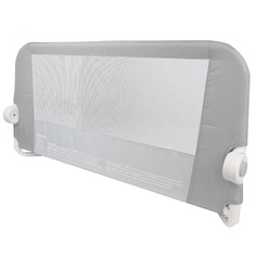 Munchkin Lindam бортик защитный для кровати Sleep™ Safety на метал. каркасе с тканью 95 см серый