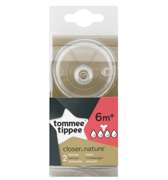 Соска Tommee Tippee для густой пищи, силикон, с 6 месяцев