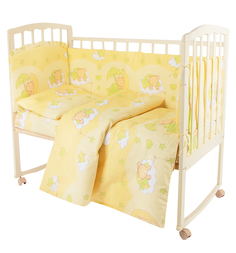 Комплект в кроватку Сонный гномик Мишкин сон