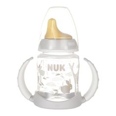 Бутылочка Nuk First Choise с насадкой для питья и ручками, полипропилен, с 6 мес, 150 мл, 1 шт