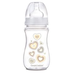 Бутылочка Canpol Newborn baby, полипропилен, с 3 мес, 240 мл