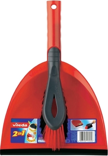 Набор для уборки Vileda совок + щетка 2в1 Dustpan