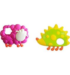 Набор погремушек Жирафики Овечка и еж