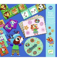 Настольная игра Djeco 3 игры
