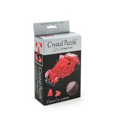 Головоломка 3D Crystal Puzzle Автомобиль красный цвет: красный