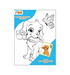 Роспись по холсту Color Puppy Собачка (15x20)