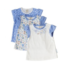 Комплект футболка 3 шт Lucky Child Лаванда