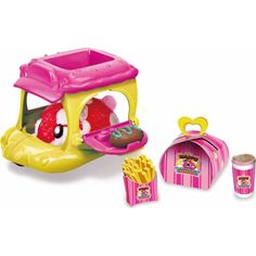 Хома Дома 1Toy Игровой набор Хомбургер-авто, красный хомячок