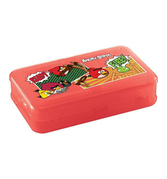 Коробка для мелочей Бытпласт с декором «Angry birds»