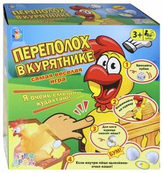 Настольная игра 1Toy Игродром Переполох в курятнике