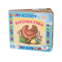 Книжка-пазл Step Puzzle Любимые Герои Курочка ряба
