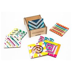 Линейка-трафарет Woodland Веселые узоры