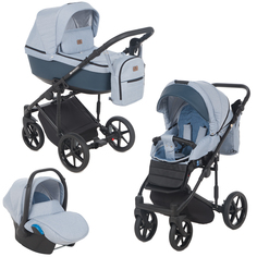 Коляска 3 в 1 Adamex Amelia