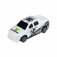Инерционная разборная машинка 2в18 1Toy Crashfest белый monster 10 см