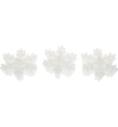 Свечи Winter Wings Зимние Узоры Снежинки с блестящей крошкой