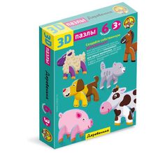 Пазл 3D Десятое Королевство мягк. Деревенька