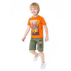 Комплект футболка/шорты Crockid Тигры в городе