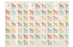 Односторонний коврик Parklon Sillky Деревянные лошадки 230x140x1.2см