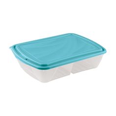 Контейнер Phibo двухсекционный Breeze 1.25 л с рельефной крышкой для пищевых продуктов, 1250 л