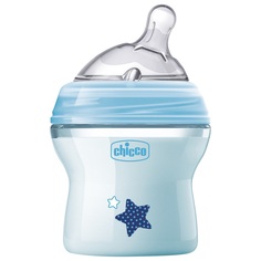 Бутылочка Chicco Natural Feeling с силиконовой соской, полипропилен, с 0 мес, 150 мл