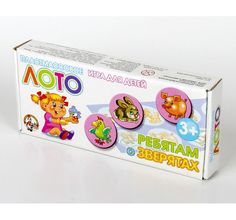 Настольная игра Десятое Королевство лото пластм. Ребятам о зверятах